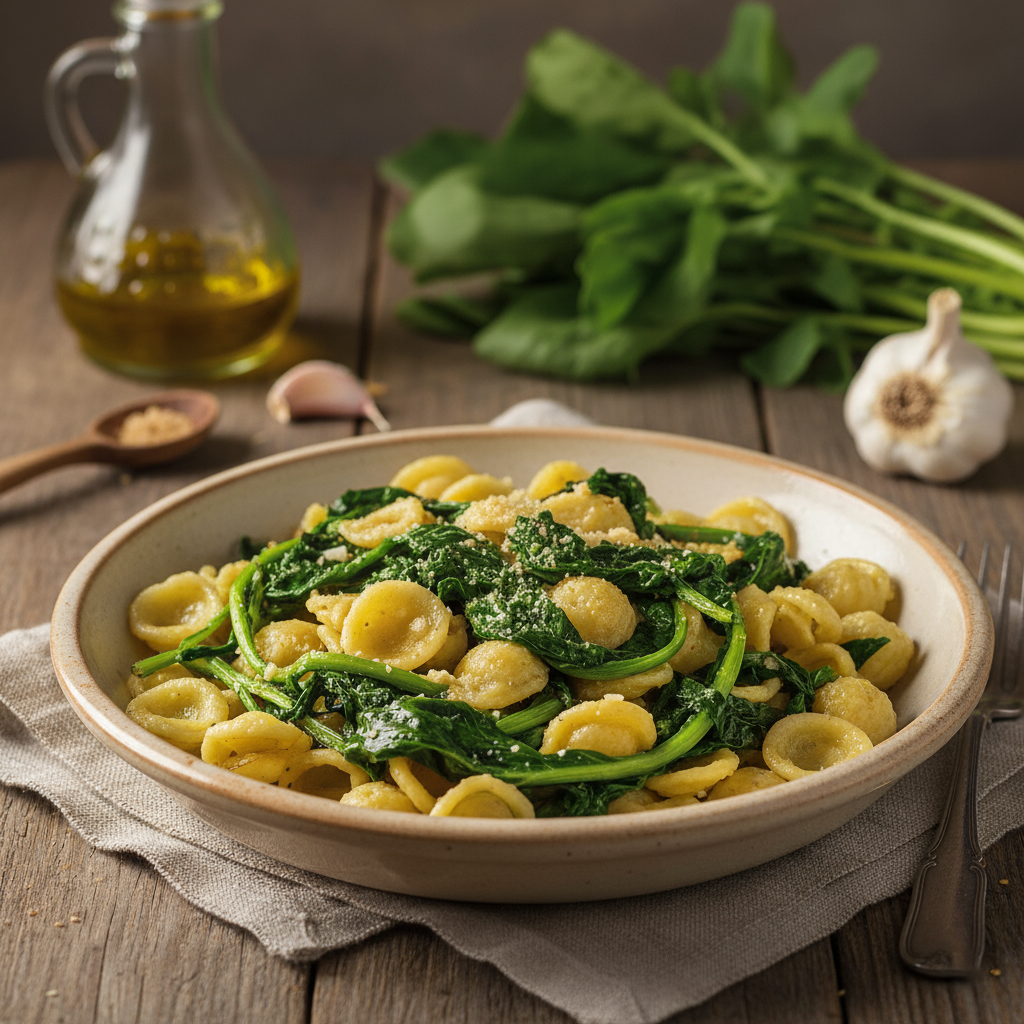 Orecchiette con cime di rapa